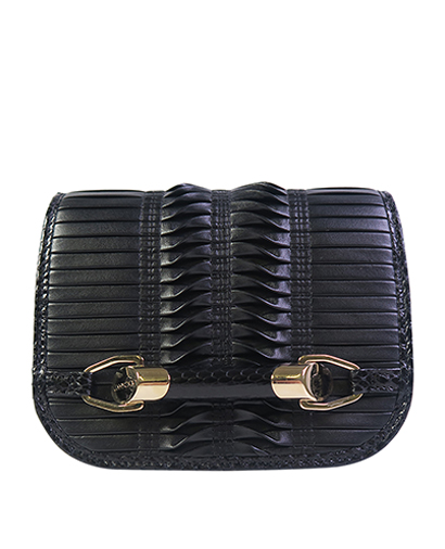 Small Sadie Pleated Crossbody, front view